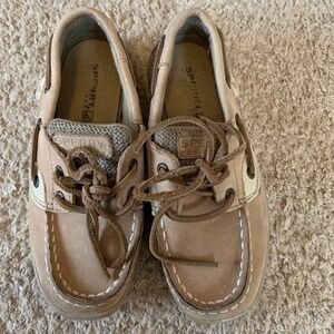 Toddler size 11 sperry boat shoes